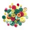 Buttons Galore Button Bonanza Bulk Buttons for Sewing & Crafts, Assorted Colors - .50 LBS.